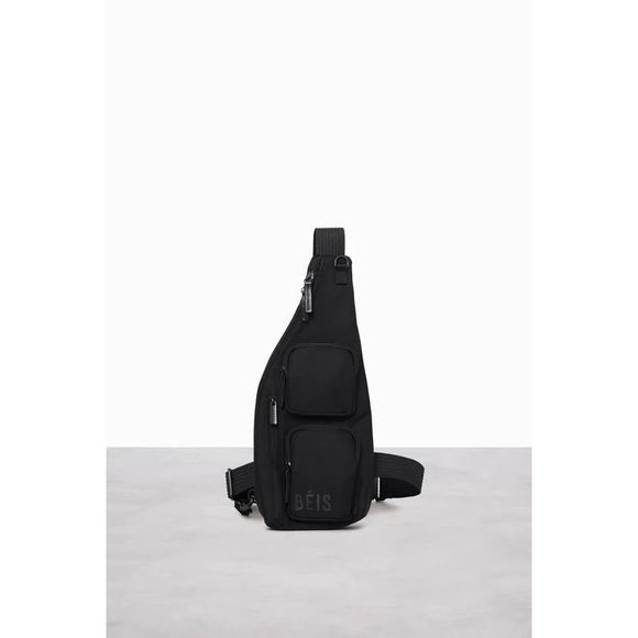BEIS Handbags - NWT BEIS Survival Sling Bag in Black